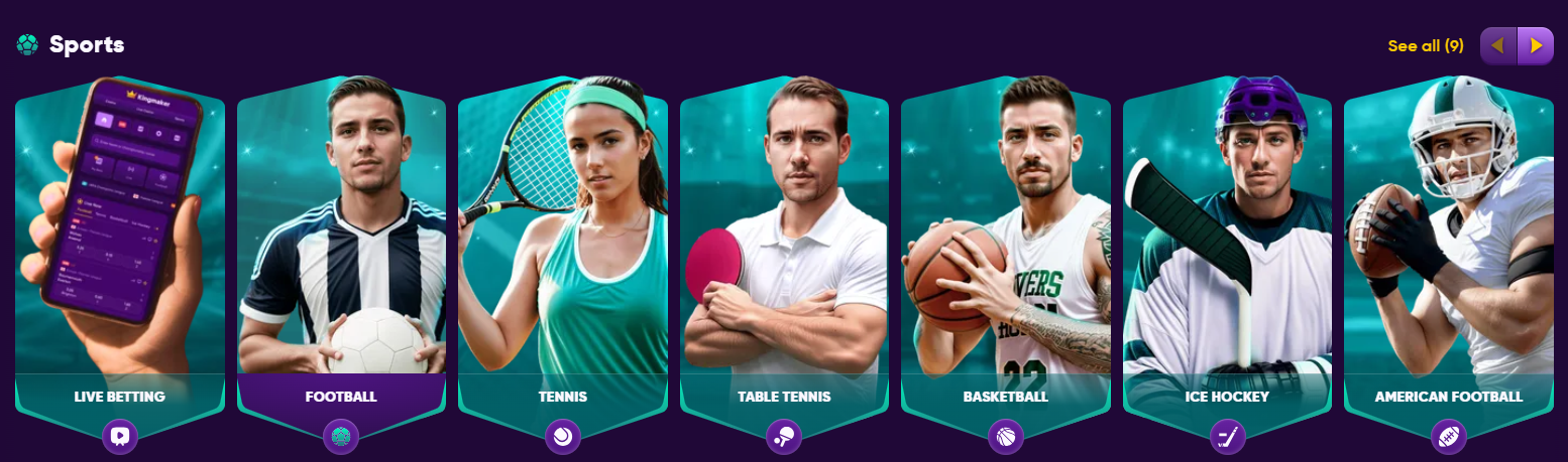 Kingmaker Sports Betting