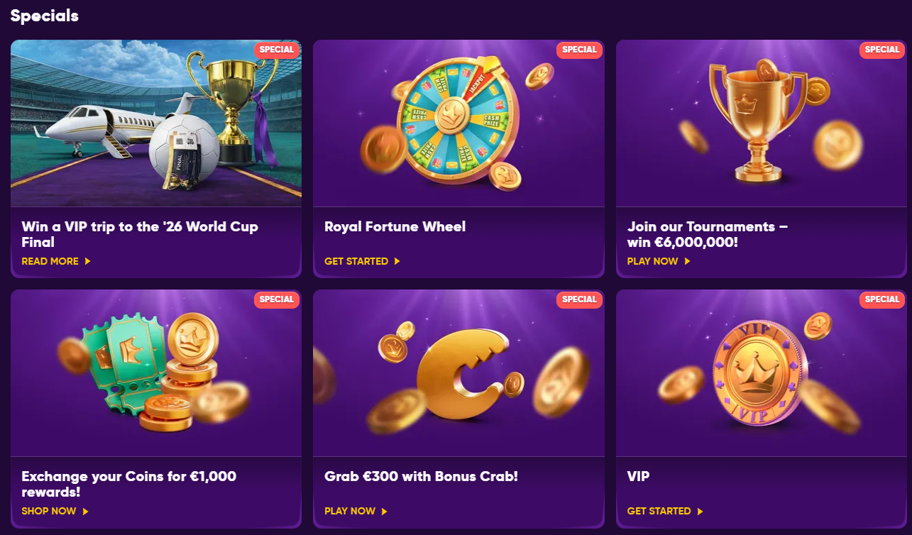 Kingmaker Casino Specials — promotions affecting bonus withdrawals